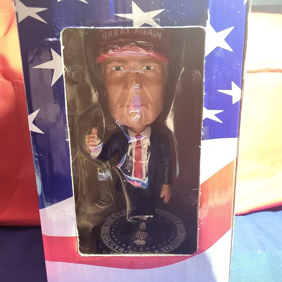 Other - RARE MAGMA 45TH President Trump Bobble head 7"